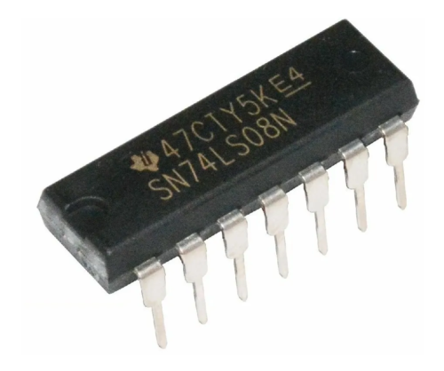 Circuito Integrado AND 7N74LS08N Circuito Integrado AND 7N74LS08N