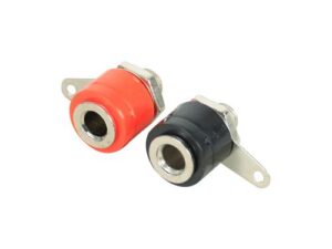 Conector Banana Hembra un Par R/N