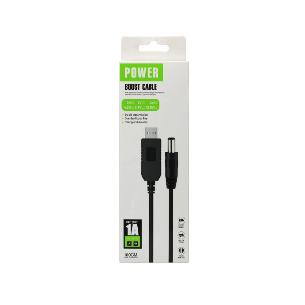 CABLE ADAPTADOR USB 5V A 12V