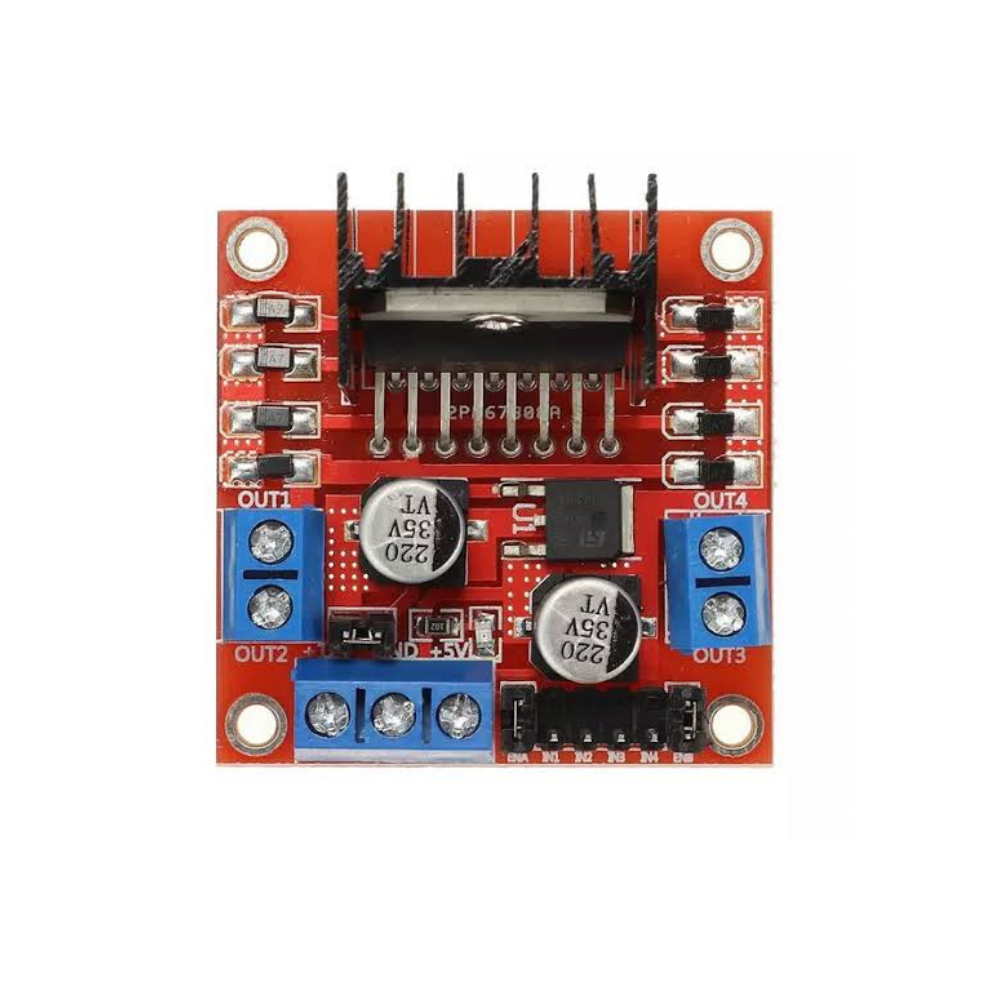 MODULO PUENTE H L298N PLACA ROJA