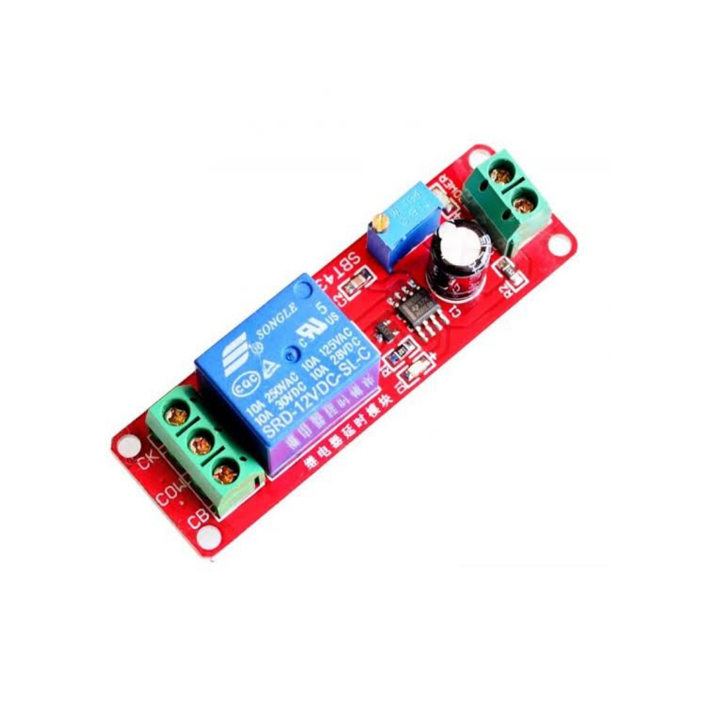 TEMPORIZADOR CON RELE 12V 0 A 10SEG