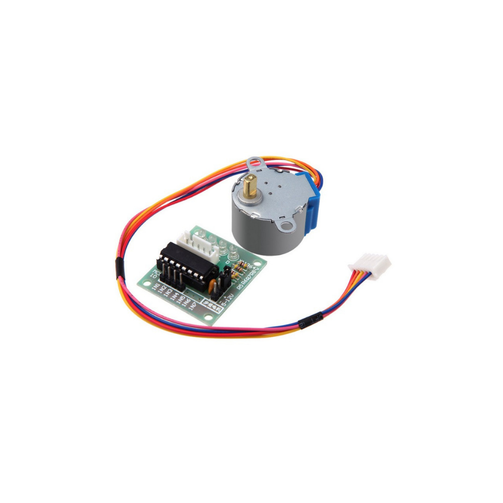 MOTOR PASO A PASO 5V + PLACA DE CONTROL  ULN2003